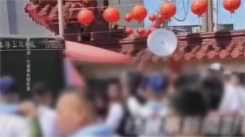 彰化遶境疑路太小條釀推擠　雲林外地進香團扛轎問題爆全武行
