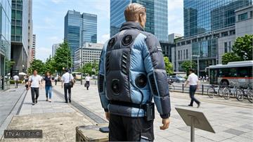 重慶引進外送員智能空調服　循環氣流助戶外消暑