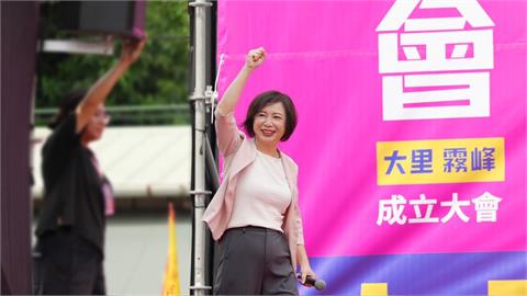 民進黨台中市長參選人、立委何欣純。（圖／何欣純競選辦公室提供）