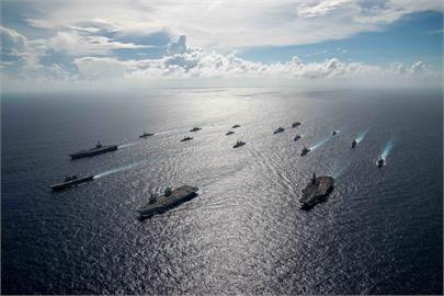 快新聞／裴洛西傳訪台　美軍部署戰艦與軍機朝台灣周遭集結
