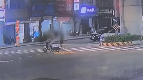 台中又現「惡煞」當街打人　疑不耐行人過馬路下車圍毆