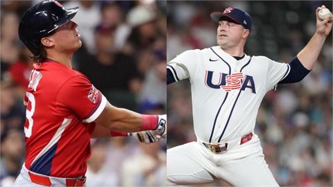 經典賽(影)／虎王第一球就被「吃了」！英國隊開路先鋒伊頓打出首局首打席全壘打