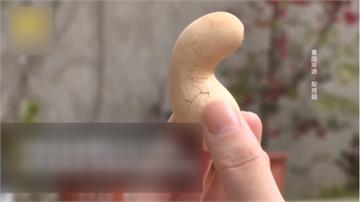 中國畸形「花生狀雞蛋」 專家建議：不要吃！