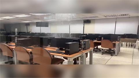 ７‧０強震！陽明交大教室「大漏水」　竹科工程師急返公司加班搶修