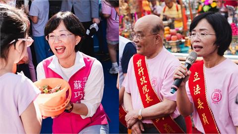 獨／蘇巧慧2026戰新北「狂被喊重返蘇貞昌榮光」！她秒「炸裂開戰老爸」畫面全放送