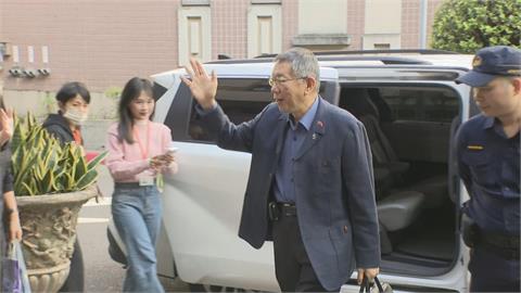 快新聞/柯文哲來了!赴北院進行京華城案言詞辯論 畫面曝光