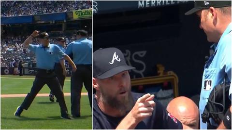 MLB(影)／最速驅逐出場！塞爾「還沒開賽」就被趕　導火線竟是前一天餘恨未消