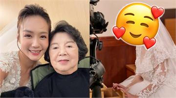 80歲「國民阿嬤」王滿嬌是神攝手！親自掌鏡《愛的榮耀》李又汝穿婚紗美照 驚豔全網