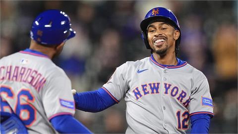 MLB(影)／林董靠你了！林多致勝二壘安打　大都會國聯第一支40勝球隊