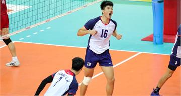 亞洲U23男排／台灣奪史上首冠 3比1力克印度