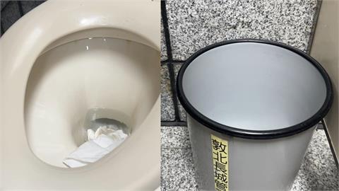 環境部推"衛生紙丟馬桶" 3成人願改變習慣