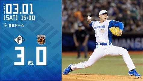 棒球／萬波中正勝利打點兩分砲！日本火腿鬥士3比0擊敗統一獅