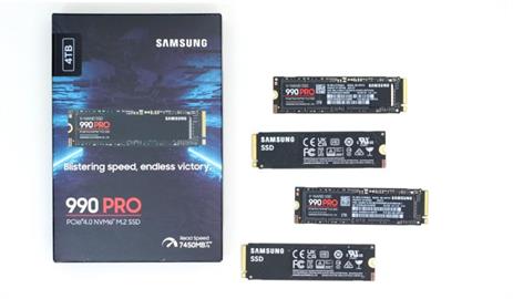 PCIe Gen4 x4 的天花板！Samsung 990 PRO