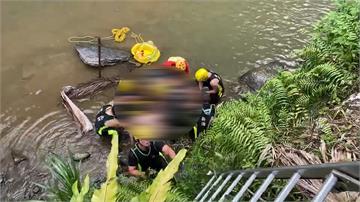 生死一瞬間 新店磺窟溪跳水男獲救生還