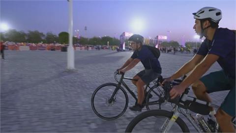 巴黎到多哈7000公里長征　法國球迷騎自行車瘋世足