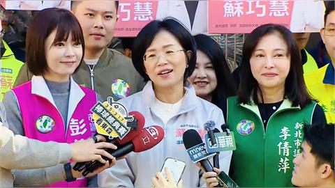 快新聞/不畏嚴寒!週日再赴蘆洲市場拜票 蘇巧慧揭「勝選方程式」
