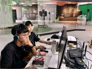 龍華科大文創系支援世客博虛擬攝影棚　節目製播能力獲好評