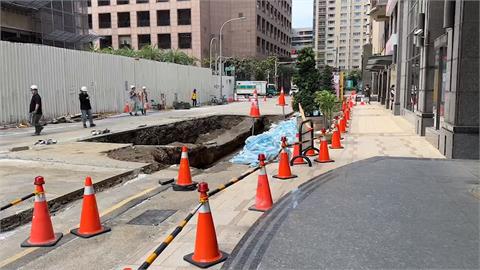 竹北天坑案民眾赴監院陳情　竹縣府擬暫停豐邑建設建案勘驗與核照
