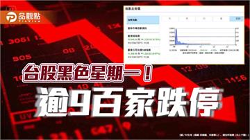 台股暴跌近10%沒人接！台股期、台股ETF全面跌停鎖死　法人這樣看