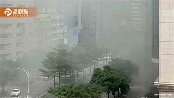 中山知名餐廳驚傳火警！黑煙直竄天際嚇壞路人　消防員馳援