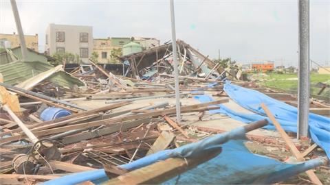 丹娜絲重創嘉義縣市　部分地區仍斷水電、義竹鄉滿目瘡痍