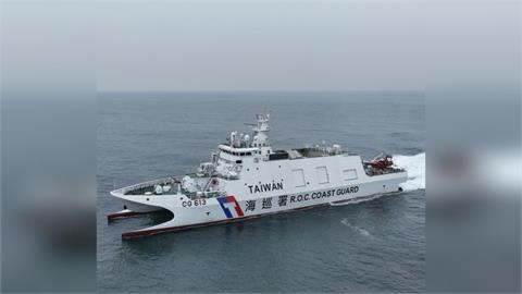 快新聞／中國科研船硬闖台灣東部海域　海巡強勢驅離「曝光航跡」