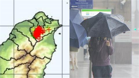 北台灣上空「一片紅」雷雨開炸！728以來大雨連發⋯專家：每天達豪雨等級