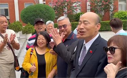 快新聞／違反中立原則！韓國瑜立院接見參訪團　竟趁機宣傳反罷免