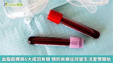 血脂超標與6大成因有關　預防疾病從改變生活習慣開始
