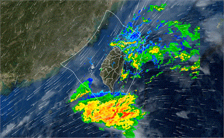 雨彈甩台「連2日」下到發白！鄭明典揭「回波上陸」最強時刻：3地區降雨驚人