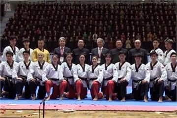 時隔16年！南韓跆拳道示範團平壤演出