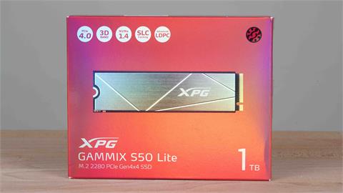 3C／用 PCIe 3.0 的價格買 PCIe 4.0 的 SSD？ADATA XPG GAMMIX S50 Lite 1TB