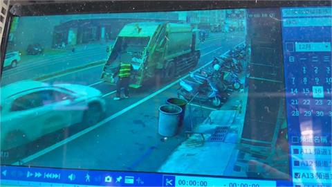 酒駕男高速衝撞垃圾車 23歲女清潔員"夾2車中間"身亡