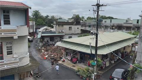 連日地震！台南虎頭埤民宅倒塌　70多戶居民安全堪憂