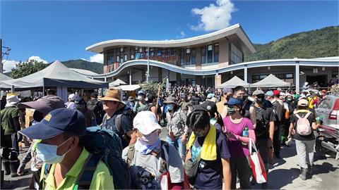 「19死5失蹤」馬太鞍溪洪災1週年　打造「6公尺巨鏟」感謝鏟子超人