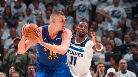 NBA約基奇準大三元　金塊擊敗灰狼扳回一城