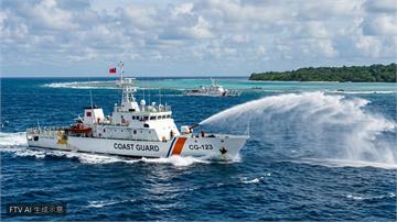 南海再起衝突！菲律賓控中國海警發射水砲、危險逼近