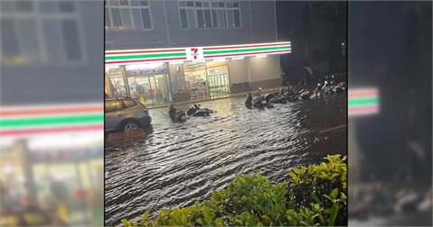 快新聞／豪雨狂炸桃園「多處積淹水」遭網轟還在睡？　張善政：都有掌握