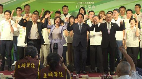 民進黨行動中常會首站開拔台中　何欣純力拚翻轉
