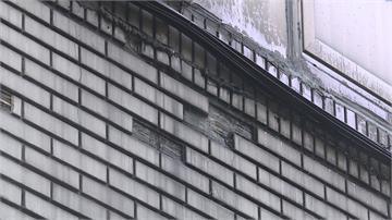 寒流接連報到 大樓外牆磁磚剝落狀況多