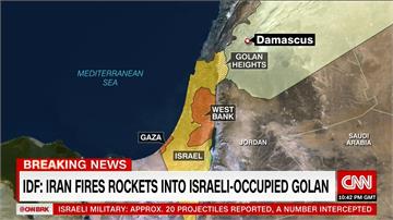 伊朗砲轟戈蘭高地　以色列發射飛彈反擊