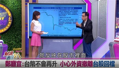 週日趴(影)／億元教授:台幣由升轉貶 提防外資撤離台股回檔 行情等Q4