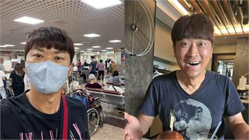 侯昌明下班直衝醫院！ 自爆「戴滿口罩」還被眾人瞧 下秒尬了：自以為紅