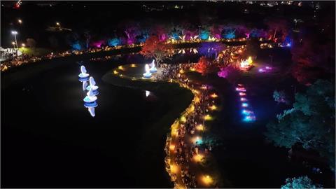 2025嘉義市光織影舞　16天吸引105.8萬人次創新高