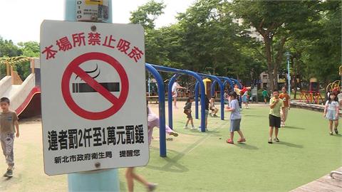 「禁菸鈴一按、癮君子退散」　新北逛公園民眾很有感