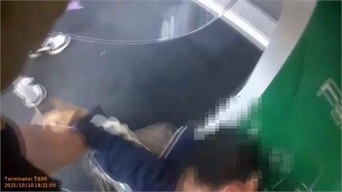 土城拘留室濺血！　通緝犯偷拔輕鋼架鐵片企圖割喉