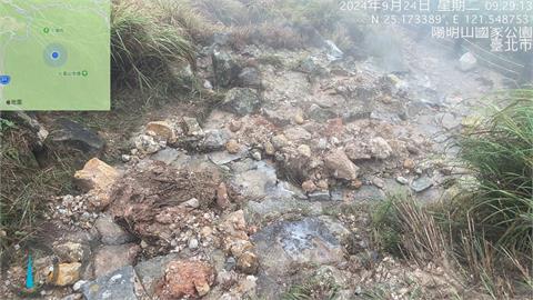 快新聞／遊客暫時別前往！　連日雨彈襲台「七星山主峰步道坍方」