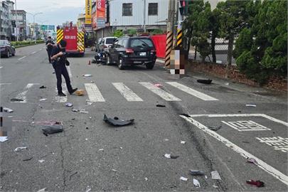 台南麻豆疑女兒騎機車載母出車禍　2人命危送醫
