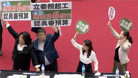 黃國昌狂嗆未處理"公糧補助"　　藍白聯手第六度擋總預算付委