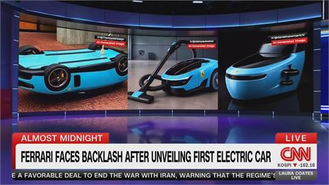 法拉利推首款純電動車　蘋果前總監設計被酸「像滑鼠」